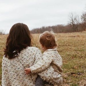 Misha and Puff wool confetti popcorn sweater.